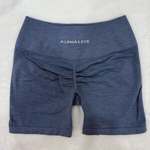 Alphalete amplify blue shorts 5 inches